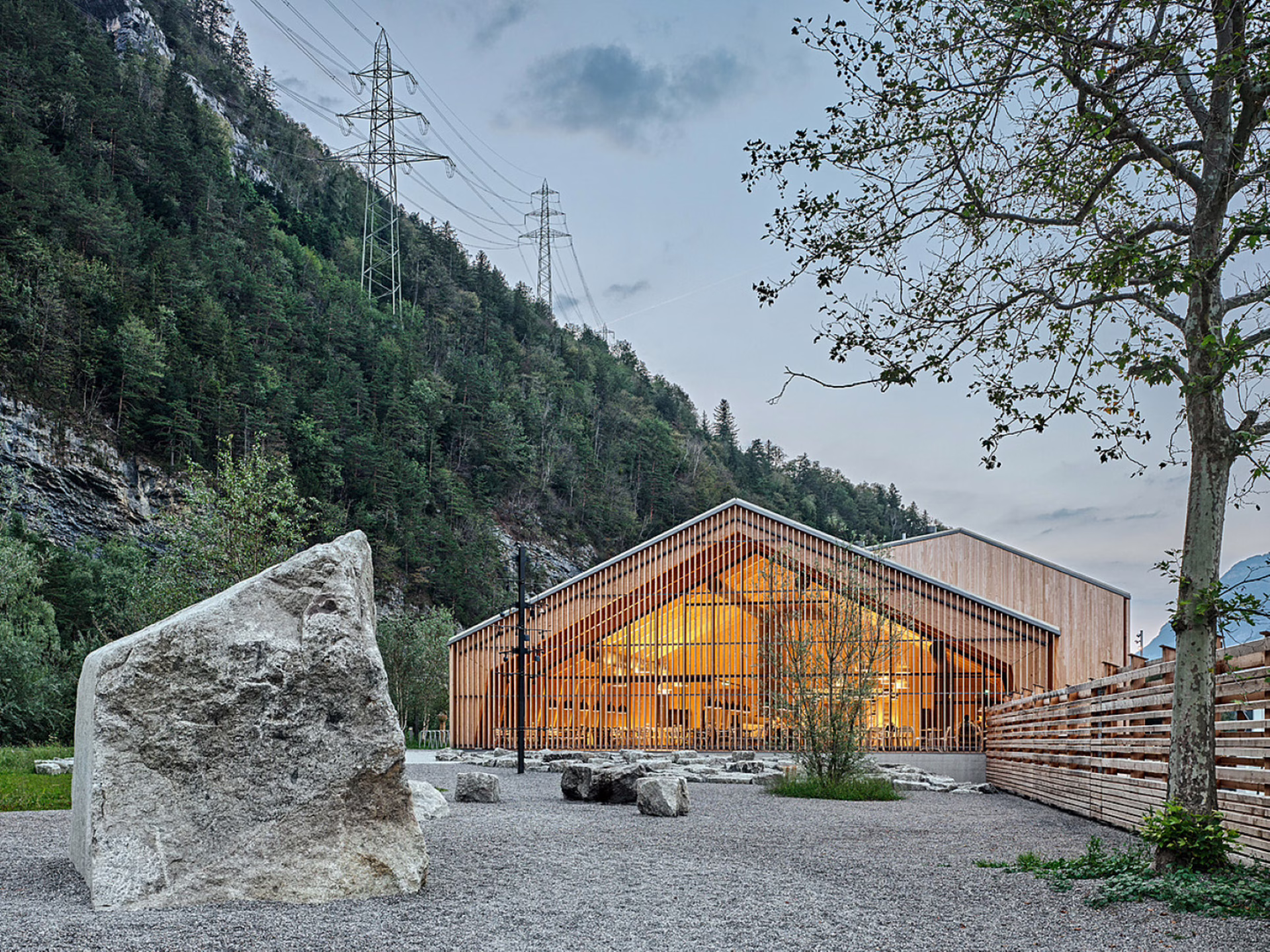 Anerkennung Region Zentrum für die Gotthardraststätte in Erstfeld; Bild: Roger Frei, Zürich