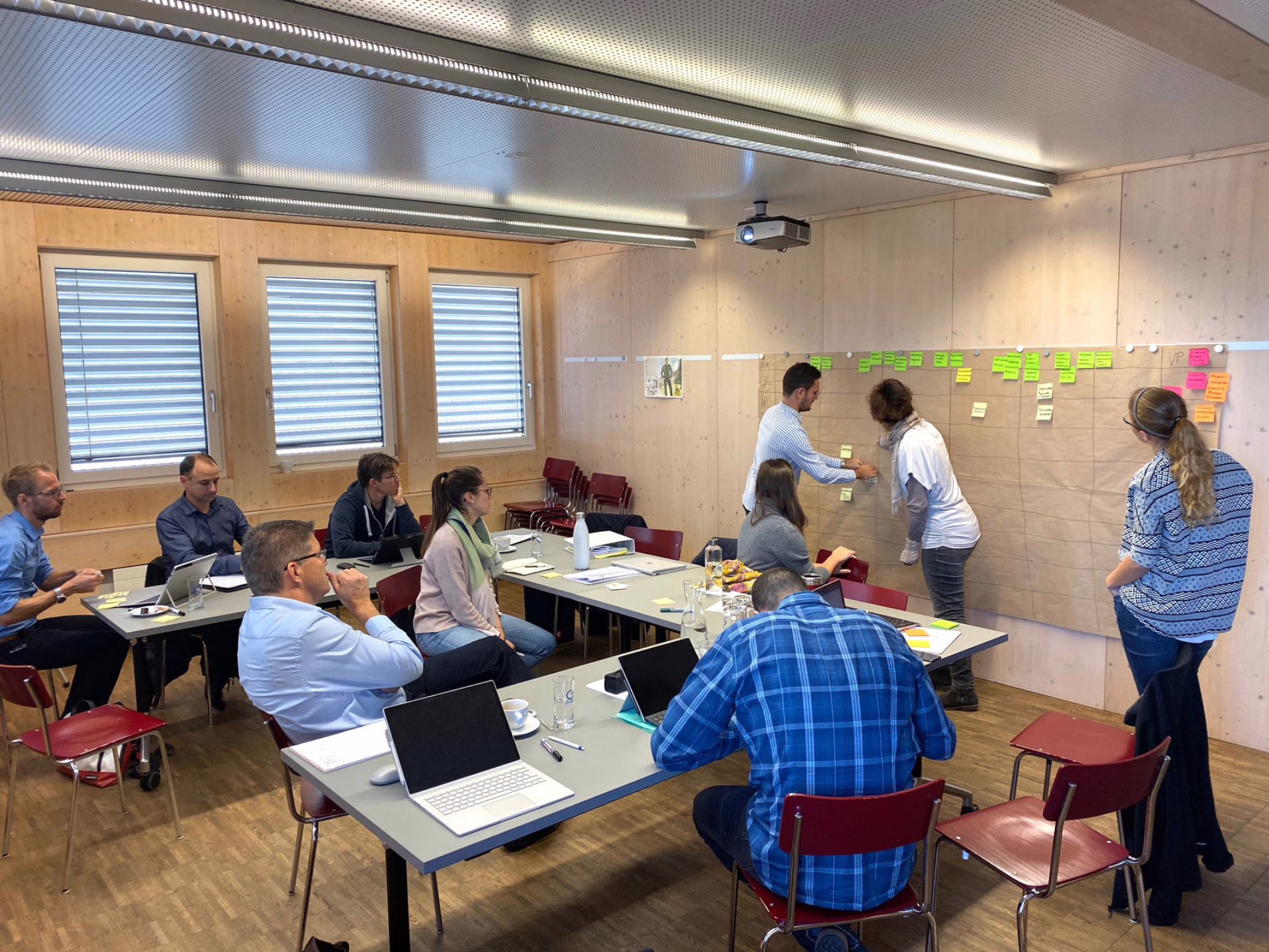 ICE-Workshops mit allen Projektbeteiligten.