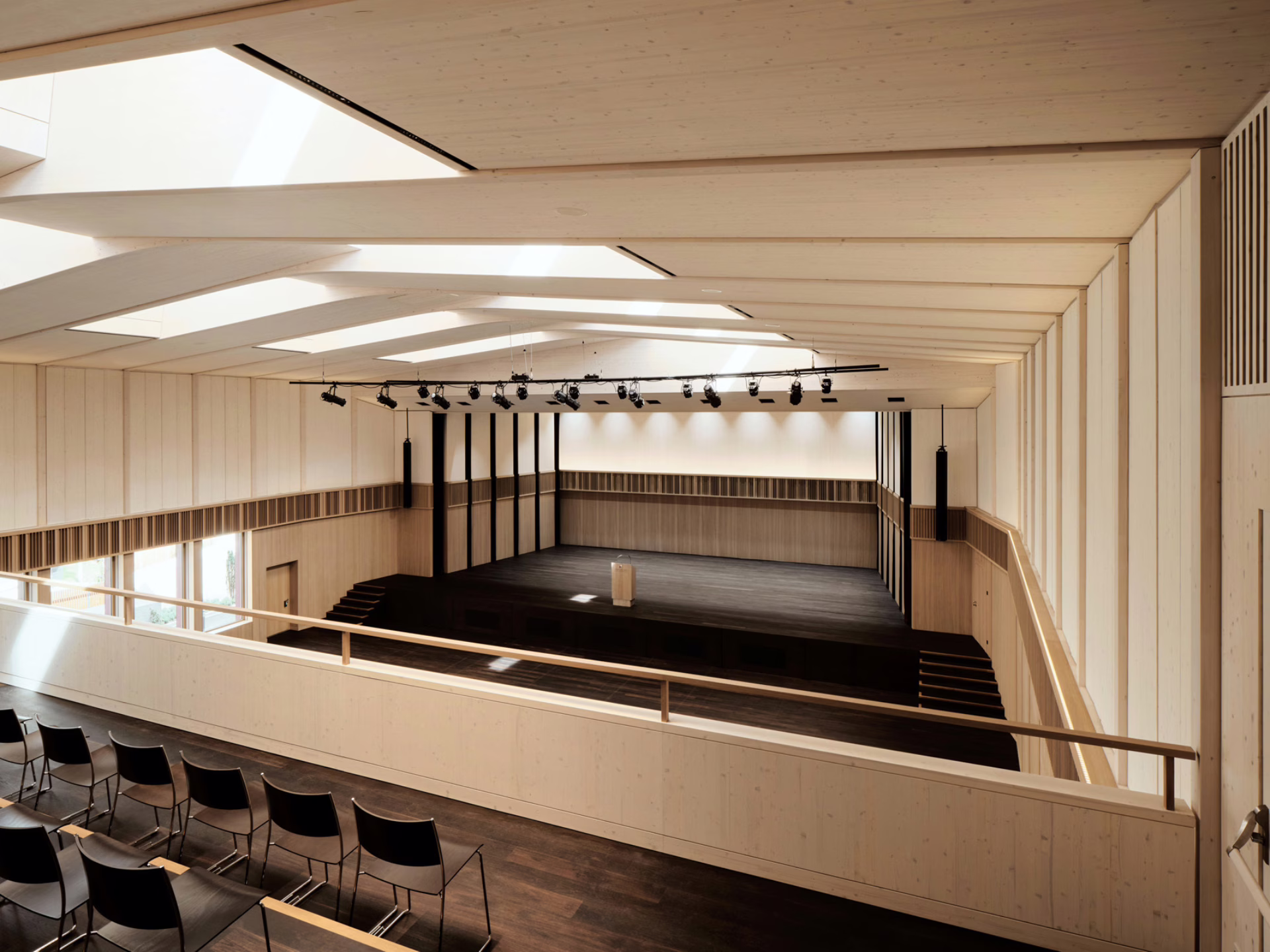 Der Löwensaal von oben. Foto: Ladina Bischof Fotografie
