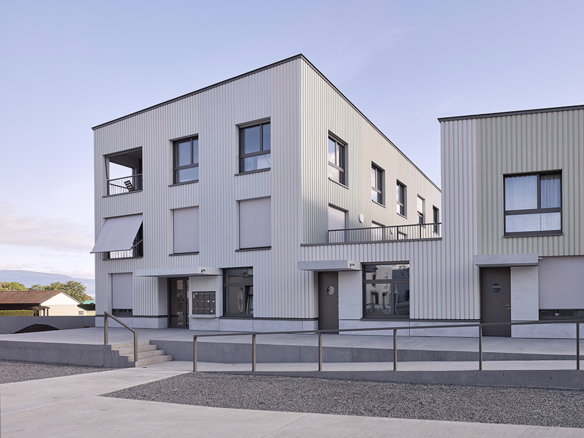 Vukoja Goldinger Architekten
Wohnungsbau Prés-Grange, Corsier