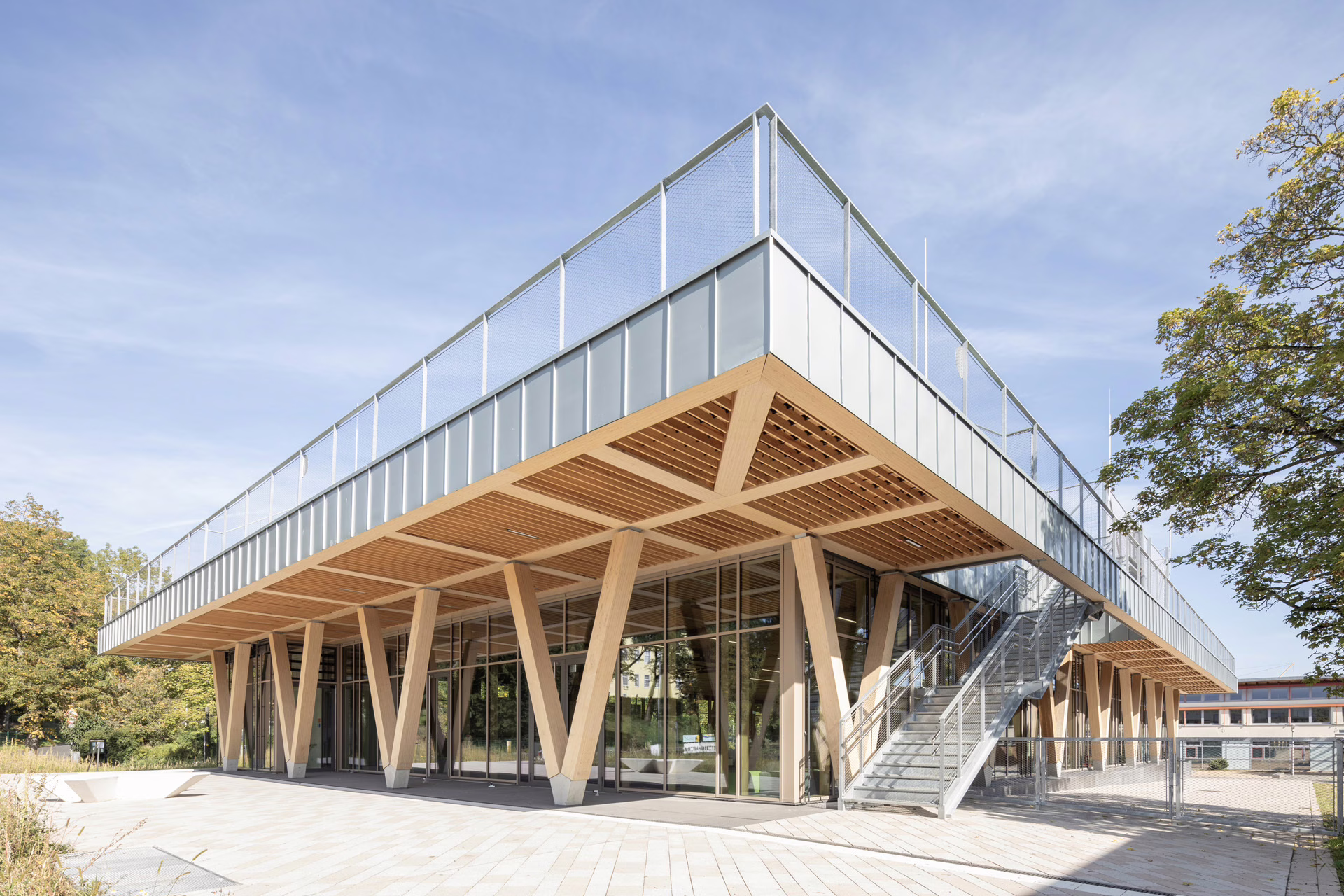 Kultur- und Sporthalle Alfter | Tragwerksplanung | Königs Architekten | Fotografie: Margot Gottschling