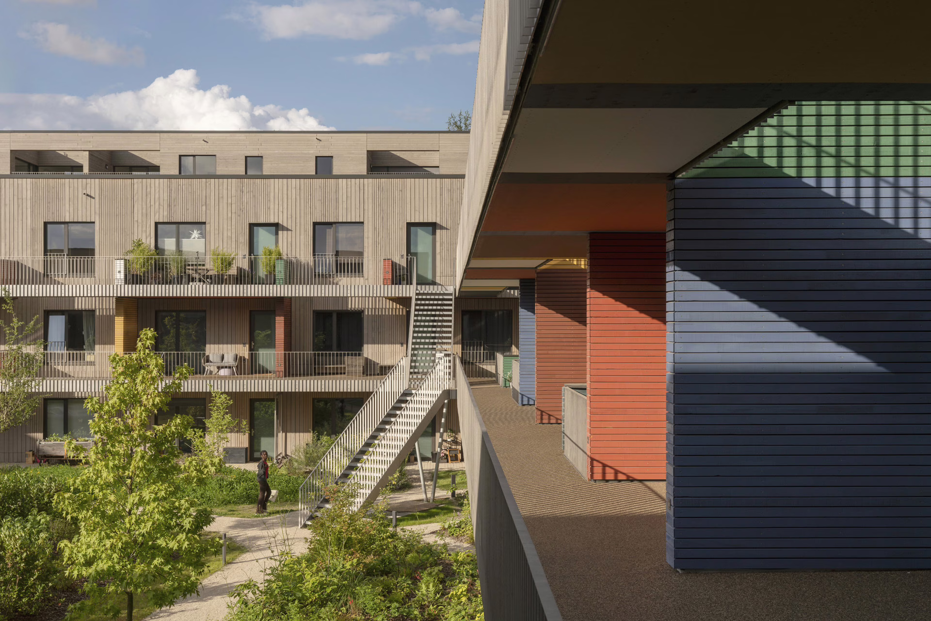 Franklin Village, Mannheim | Tragwerksplanung, Bauphysik, Brandschutz | Sauerbruch Hutton | Fotografie: Jan Bitter
