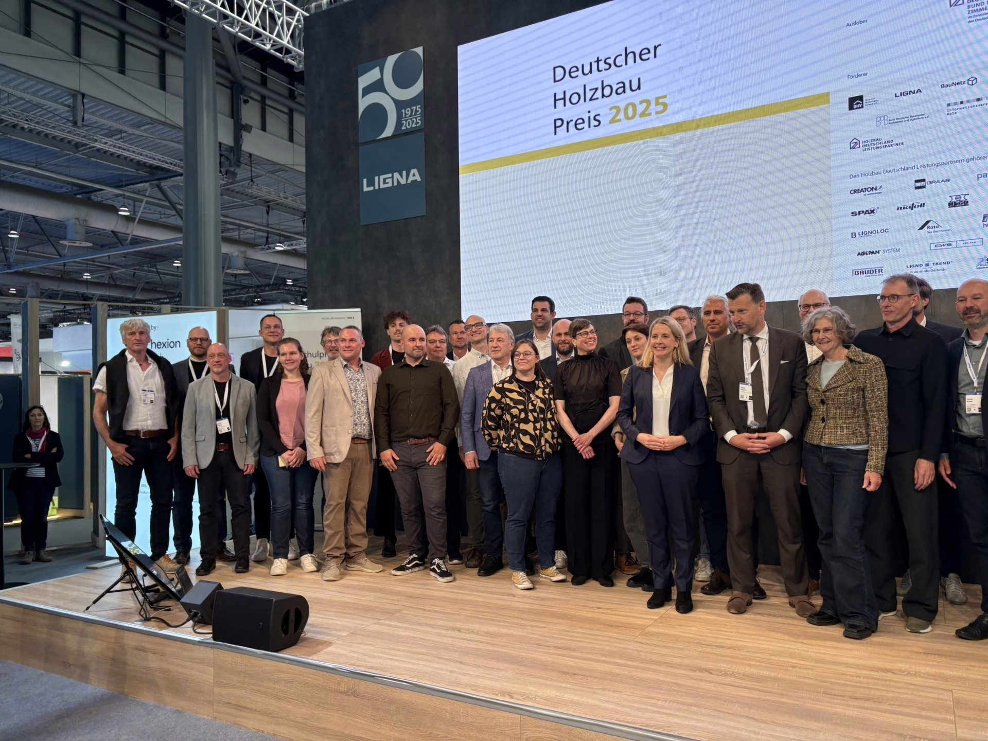 Alle Preisträger:innen auf der LIGNA Stage
