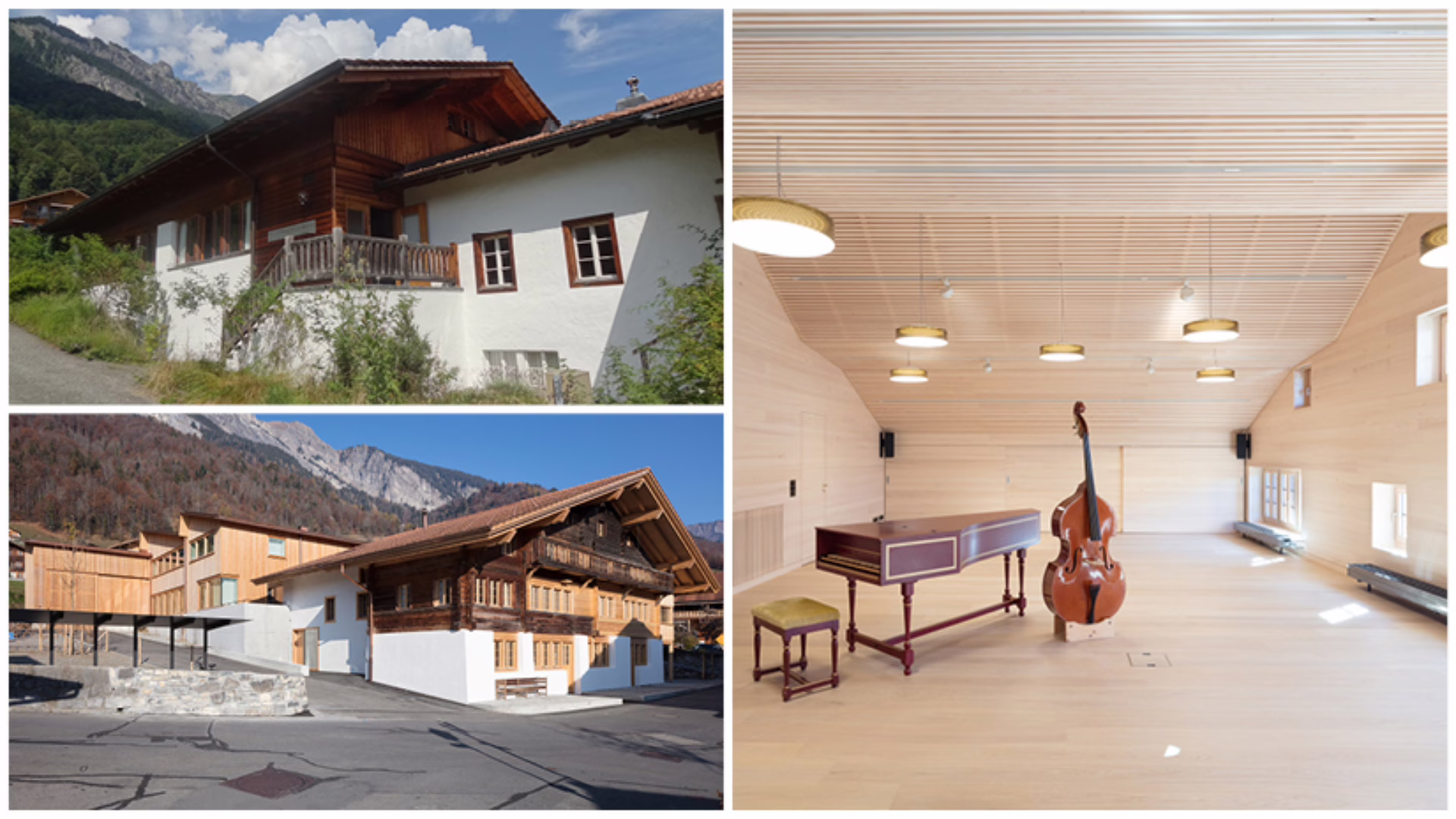 Geigenbauschule Brienz | Schweizer Heimatschutz, ZĂĽrich | James Robert Batten, Tokyo